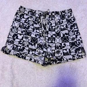 mickey mouse pj shorts